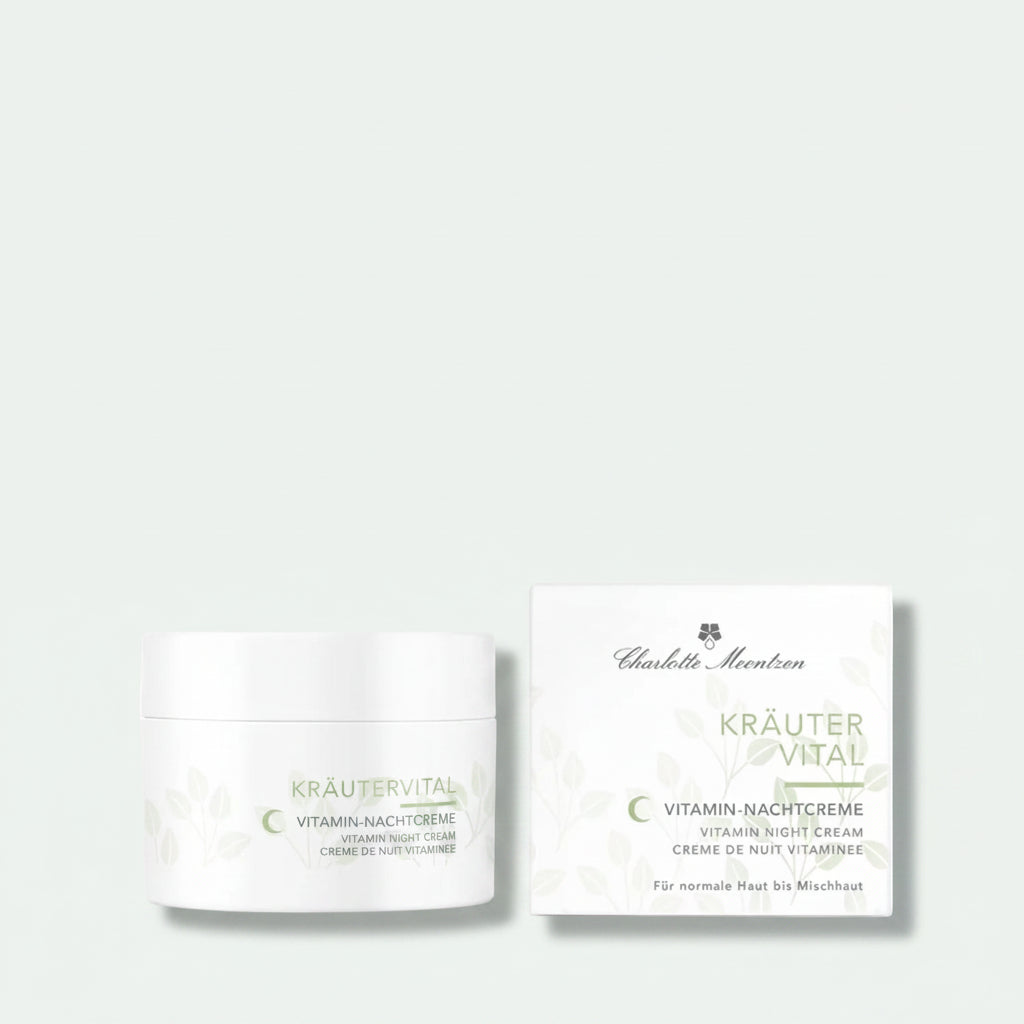 Charlotte Meentzen Kräutervital Vitamin-Nachtcreme für natürliche Gesichtspflege