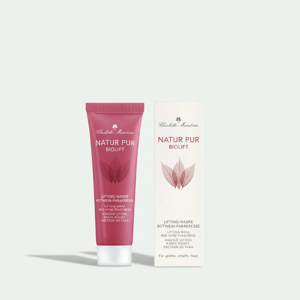 Charlotte Meentzen NATUR PUR BIOLIFT Lifting-Maske Rotwein-Parakresse