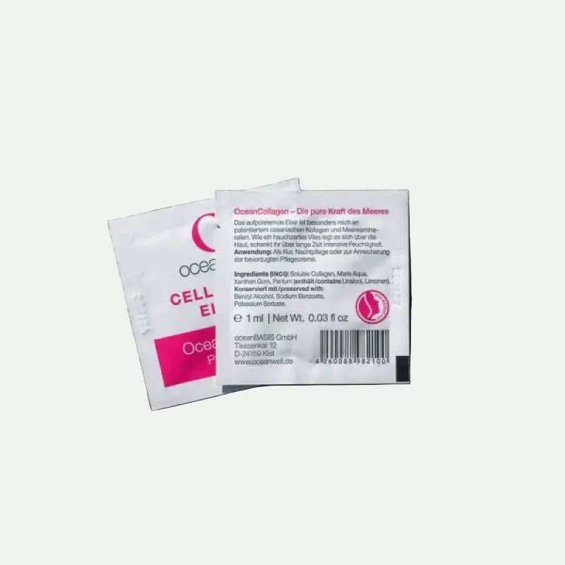 OCEANWELL CELL BOOST ELIXIR Sachet (Verkaufsförderung) - BeautyVeda | Oceanwell CELL BOOST ELIXIR Sachet | Verkaufsförderung. Anti - Aging, Anti - Falten, Gesicht