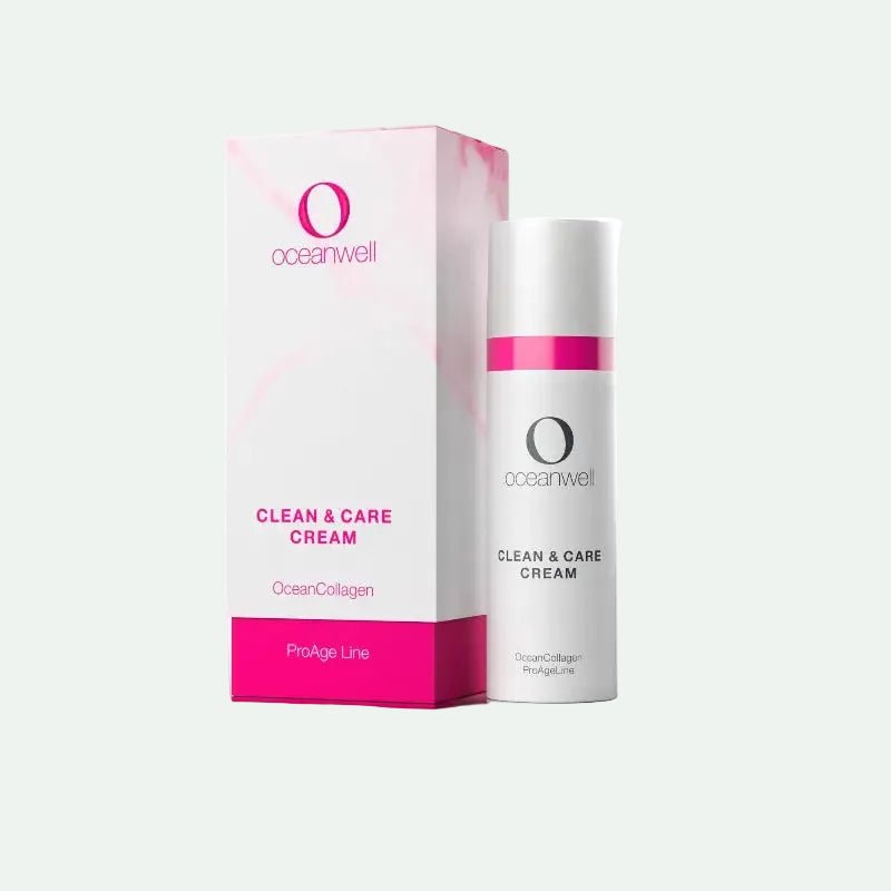 OCEANWELL CLEAN & CARE CREAM | Gesichtsreiniger mit Kollagen - BeautyVeda | Oceanwell CLEAN & CARE CREAM | Gesichtsreiniger mit Kollagen. Anti - Aging, Anti - Falten, Creme