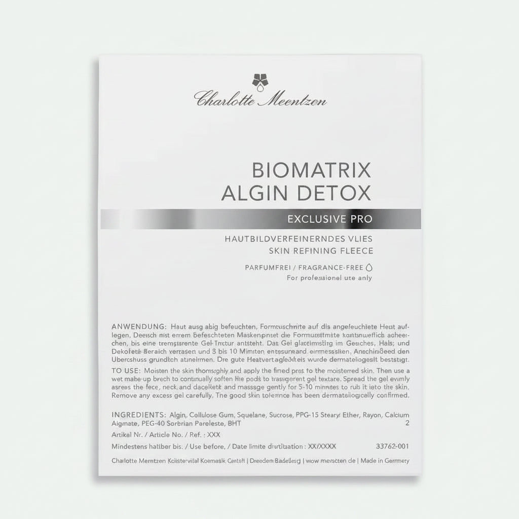 Charlotte Meentzen EXCLUSIVE PRO Biomatrix Algin Detox-Maske