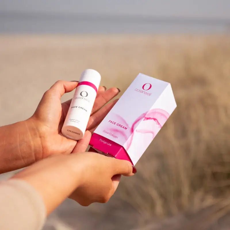 OCEANWELL FACE CREAM | Preisgekrönter Profi bei Fältchen mit ozeanischem Kollagen - BeautyVeda | Oceanwell FACE CREAM | Professionelle Gesichtspflege für reife Haut Anti - Aging, Anti - Falten, Augenpflege