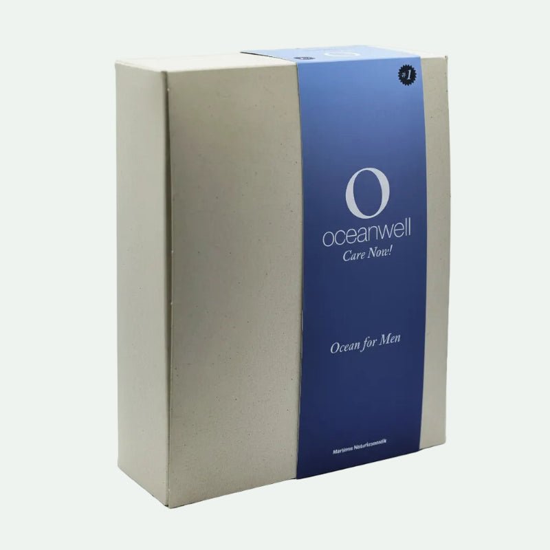 OCEANWELL Kosmetik - Set "OCEAN FOR MEN" | Meereskosmetik - Set für Männer - BeautyVeda | Oceanwell Kombi Box "OCEAN FOR MEN" | Naturkosmetik Set für Männer professionell. After Shave, Basic, Belebend