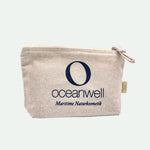 OCEANWELL KOSMETIKTASCHE mit Reißverschluss - BeautyVeda | Oceanwell KOSMETIKTASCHE mit Reißverschluss. 100% Baumwolle, Accessoires, Bad