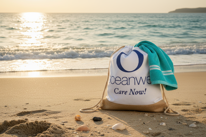 Oceanwell Strandrucksack am Meer