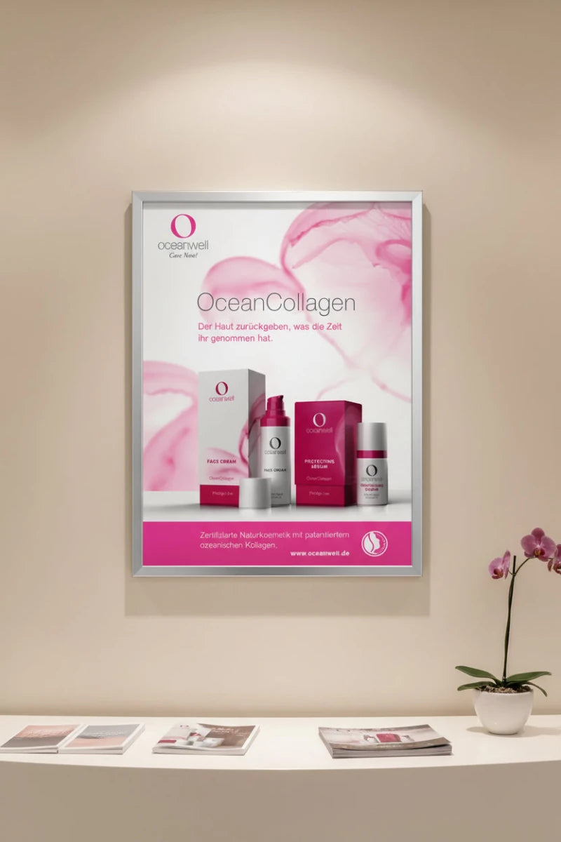 OCEANWELL POSTER OceanCollagen ProAge Line, div. Größen (Verkaufsförderung) - BeautyVeda | Oceanwell POSTER OceanCollagen ProAge Line, div. Größen | Verkaufsförderung. OceanCollagen, Oceanwell,