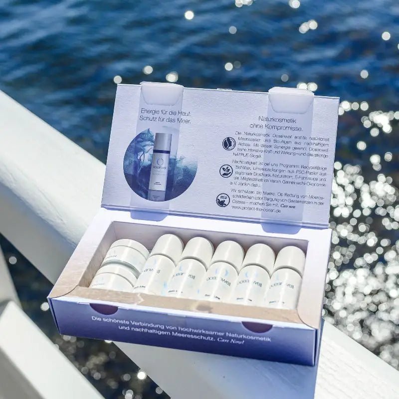 OCEANWELL PROBE - & REISESET Basic - Line | 7 Kleingrößen - BeautyVeda | Oceanwell PROBIER - SET Basic.Line - 7 Kleingrößen - Kosmetik - Set. Augenpflege, Basic, Bodylotion