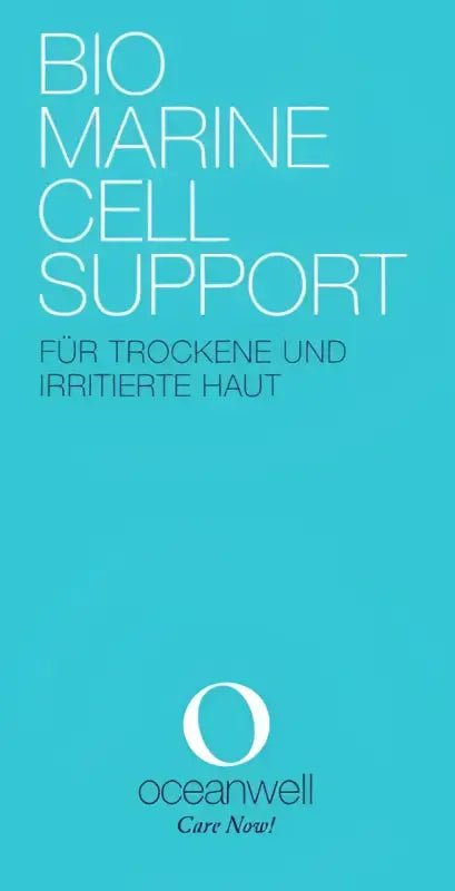 OCEANWELL PRODUKTFOLDER "Biomarine Cellsupport" DIN lang (Verkaufsförderung) - BeautyVeda | Oceanwell Produktbroschüre "Biomarine Cellsupport" DIN lang | Verkaufsförderung. Biomarine Cellsupport, Oceanwell,