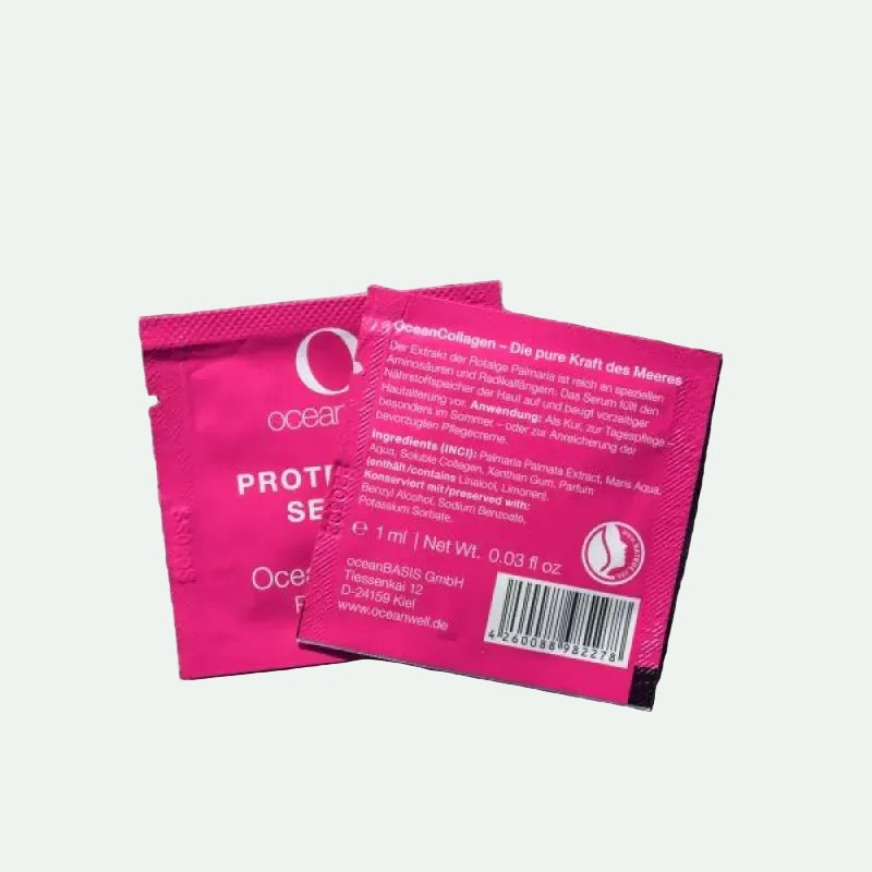 OCEANWELL PROTECTING SERUM Sachet (Verkaufsförderung) - professionelle Anti-Age-Naturkosmetik mit Kollagen